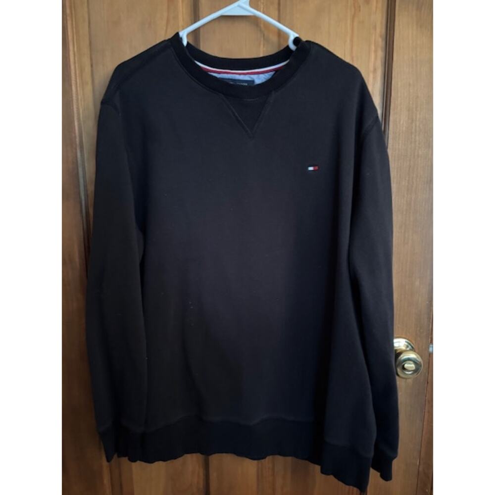 Men’s Tommy Hilfiger Navy Blue Long Sleeve Pullover Size XL